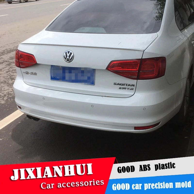 Для sagitar спойлер 2012-2015 Volkswagen Спойлер ABS пластик Материал заднее крыло автомобиля