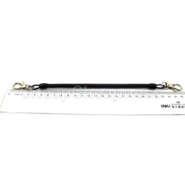 

Black Fishing Rope Line Extension Cord Tether Fly Fishing Lanyard Freshwater Extends to Over 1.1m Fish Pesca Tool