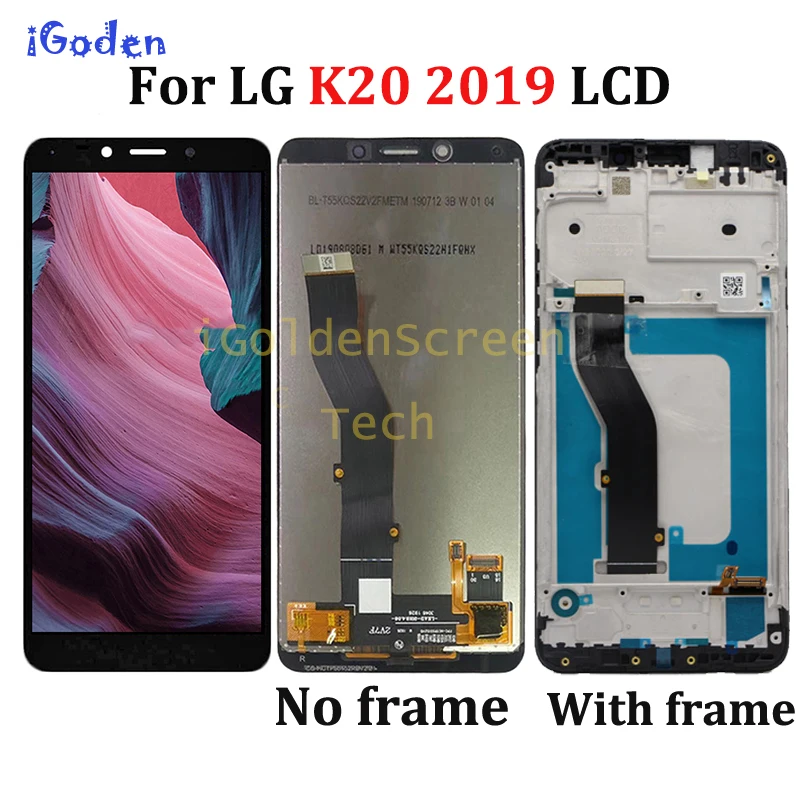 Для LG K20 2019 ЖК дисплей кодирующий преобразователь сенсорного экрана в сборе для