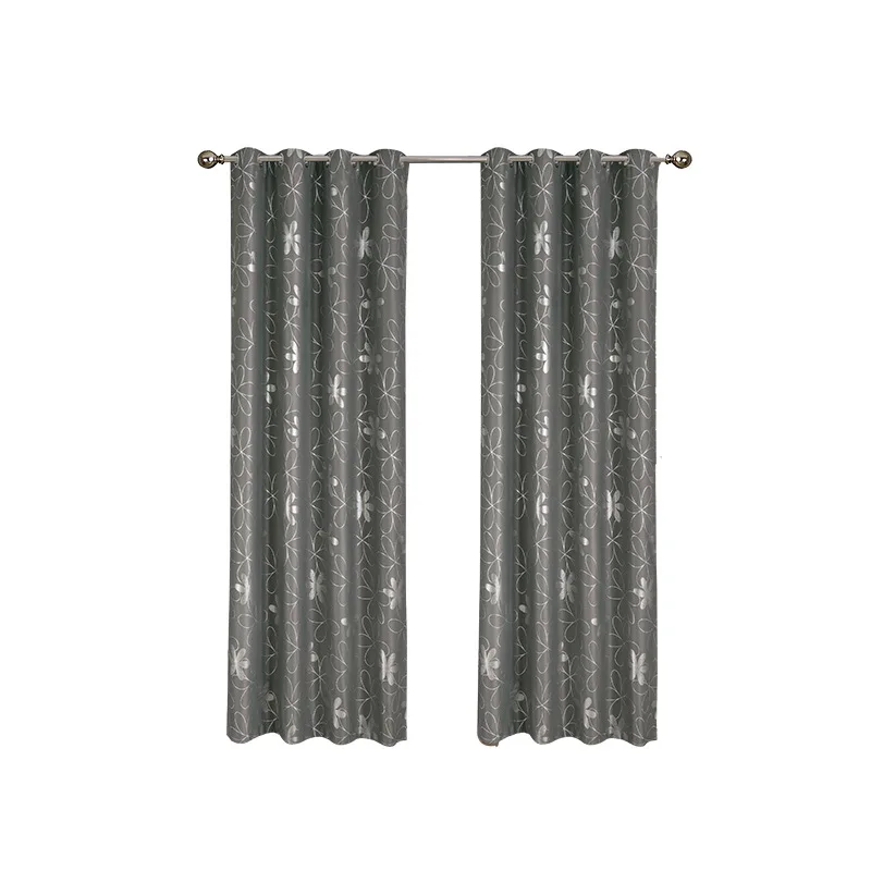 

Modern Solid Blackout Curtains for Living Room High Shading Thick Curtain Window Treatment for Bedroom Finished Curtain Drapes