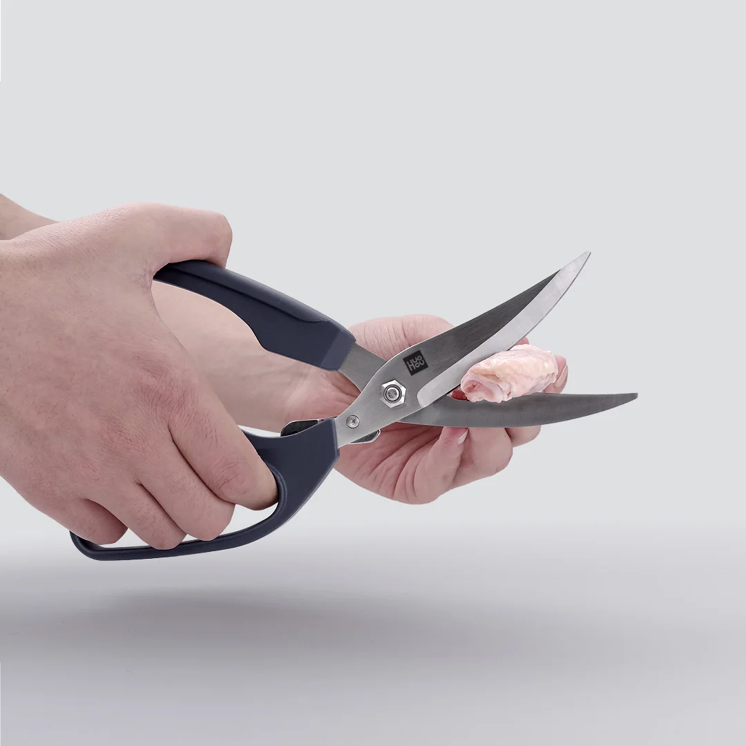 

HUOHOU Chicken Bone Scissors Practical Chicken Duck Goose Fish Chicken Wings Western Food Scissors Safety Stainless Steel Sharp