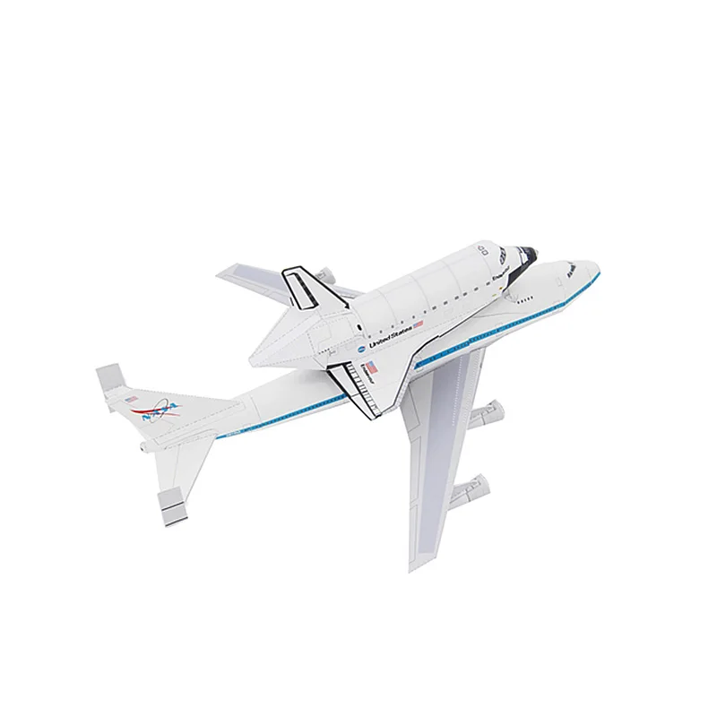 Boeing 747 трансфер авианосец искусство складывания и рисунком в виде птичек оригами
