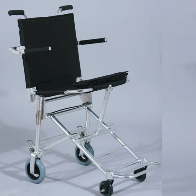 

one button folding lightweight care ultra light plane aluminium air travel hand push wheelchair