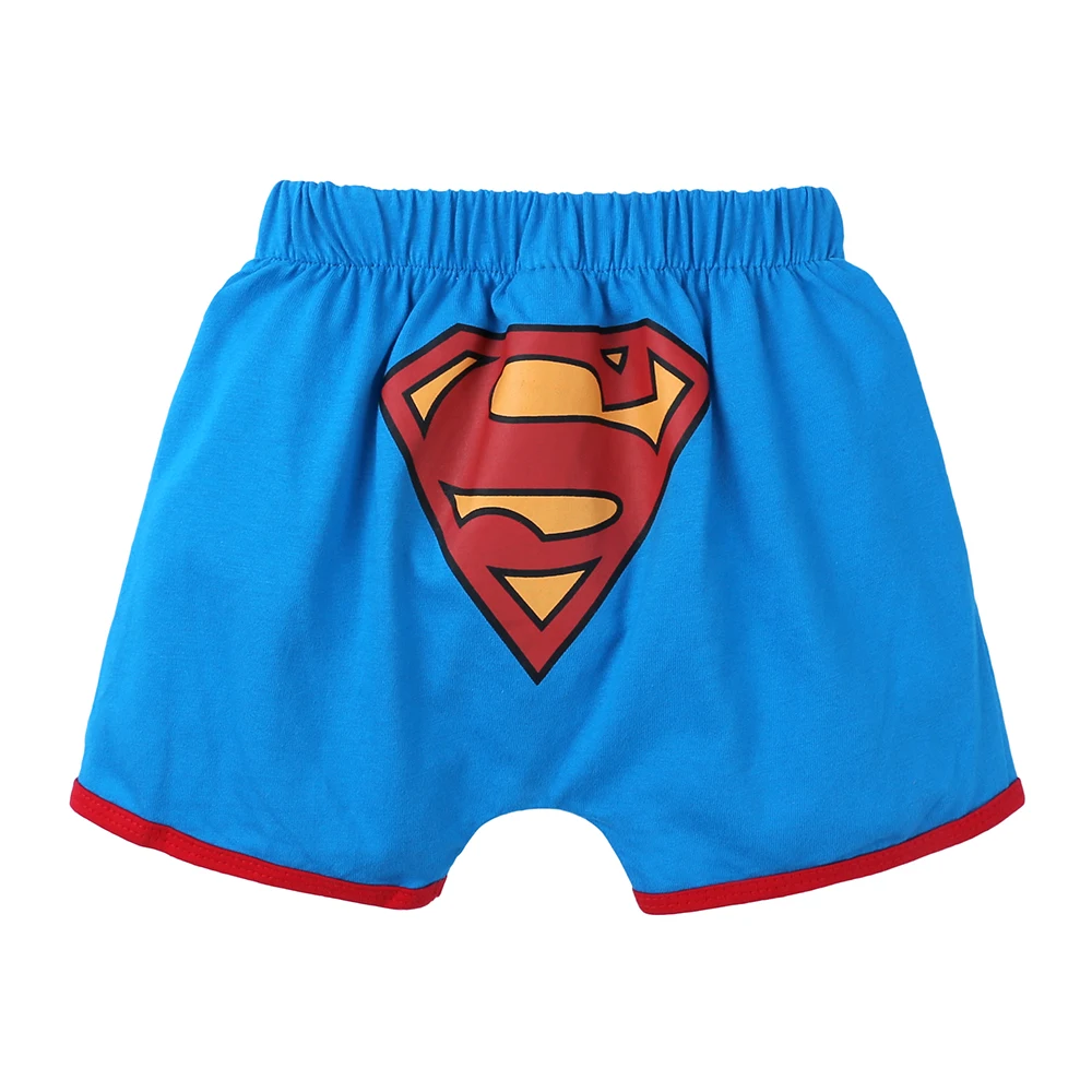 

Summer Superhero Baby Boy Clothing Set Hooded Sleeveless Top Shorts 2Pcs Infant Kids Casual Outfit