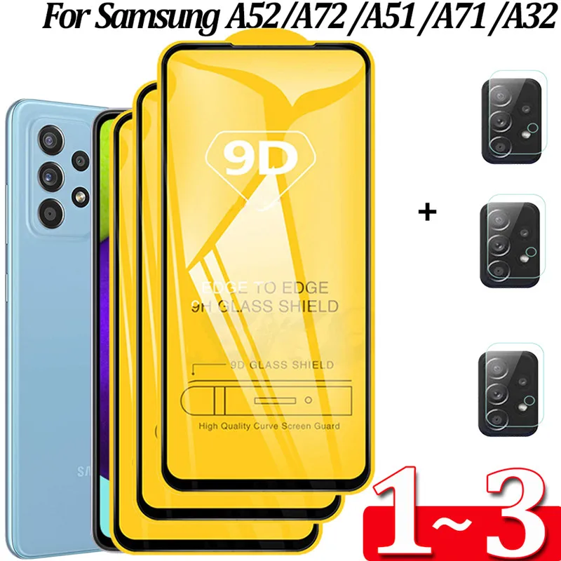 

Pelicula A52,Protective Glass For Samsung A52 5G Screen Protection Front Film Samsung Galaxy A 52 A72 A32 A71 A51 Tempered Glass