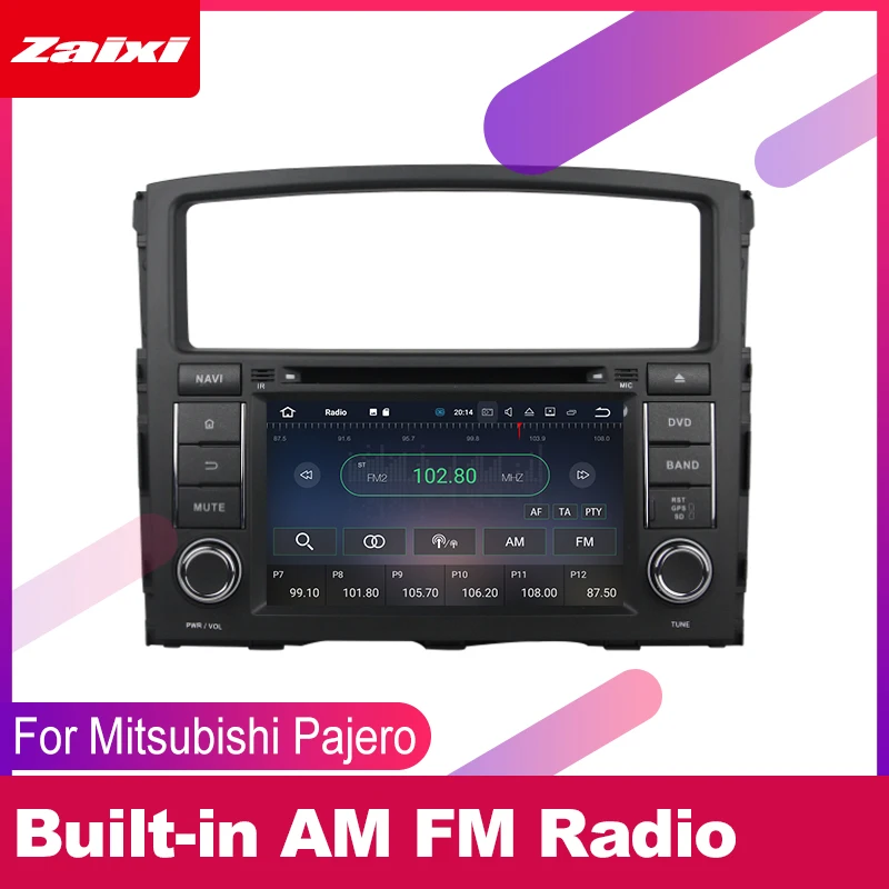 

Automobile Multimedia Android Car Player For Mitsubishi Pajero V97 2006-2015 GPS Display Screen Navigation Stereo Radio 2 Din