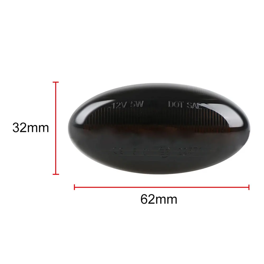 LED Side Marker Light Repeater Lamp For Peugeot 206 207 307 407 Partner Citroen Expert Berlingo Xsara Elysee Jumpy C3 C5 | Автомобили и