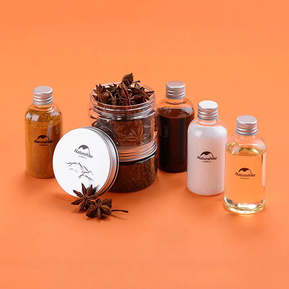 7 шт./набор портативные банки для специй и барбекю|Шейкеры перца| |