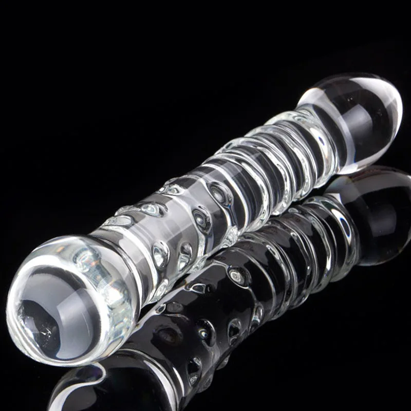 Glass Dildo Artificial Big Penis Dick Crystal Anal Ass Butt Plug Prostate Massage Masturbate Sex Toy for Adult Women Masturbator | Красота и
