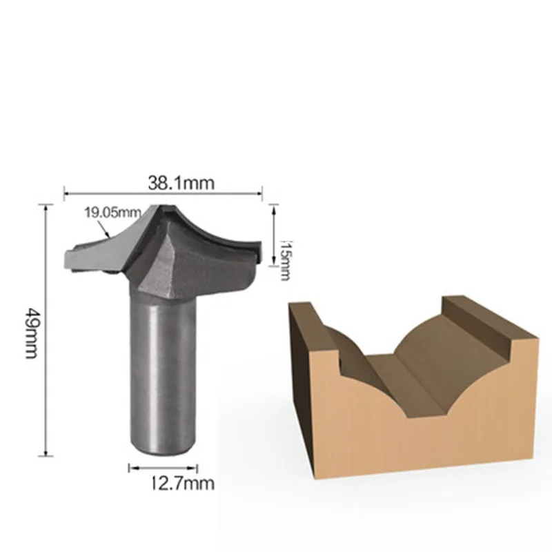 Бесплатная доставка Дерево формирователь открытый конец резьбы режущий