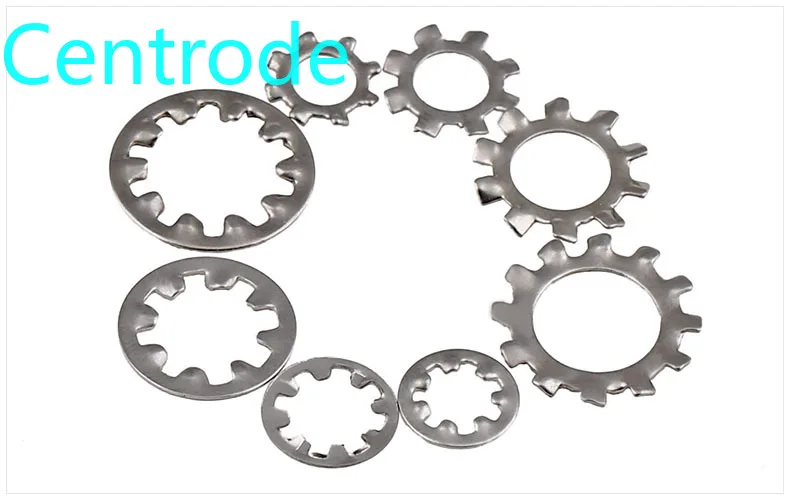 304 нержавеющая сталь внешний зуб Внутренний Зуб противоскользящая прокладка