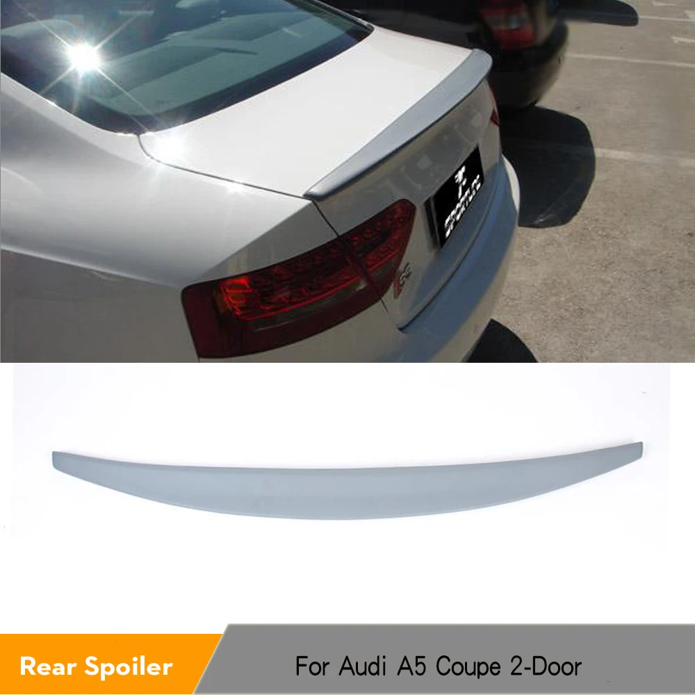 Задний спойлер для багажника автомобиля губа крыла Audi A5 Coupe 2 двери без Sline 2008 2011