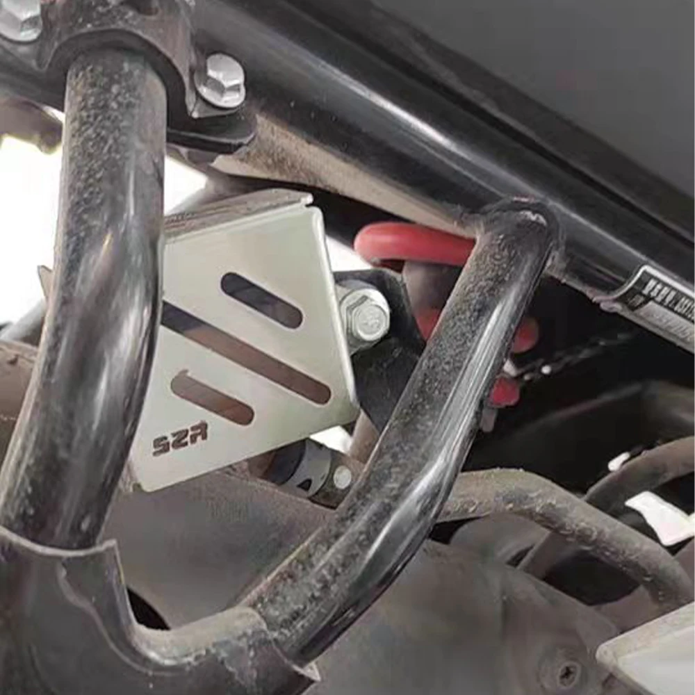 

Motorcycle Rear Brake Fluid Reservoir Guard Cover Oil Cup Cap Accessories For Suzuki Gixxer SF 150