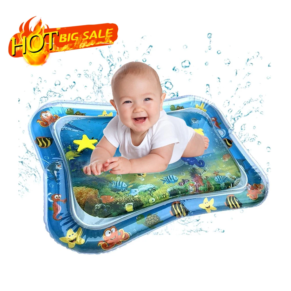 Водный коврик для младенцев летняя надувная безопасная подушка детский водный
