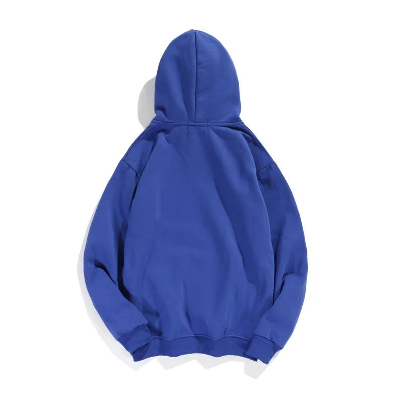 

Men's popular logo alphabet foamed hoodie and fleece pullover loose hoodie