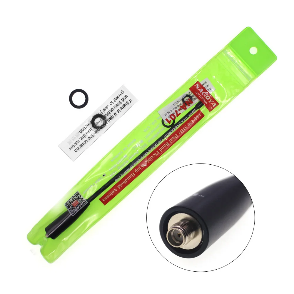 100% оригинал NAGOYA NA 701 VHF/UHF (144/430 МГц) антенна SMA Female для BaoFeng UV 5R BF 888S 82 TYT рация