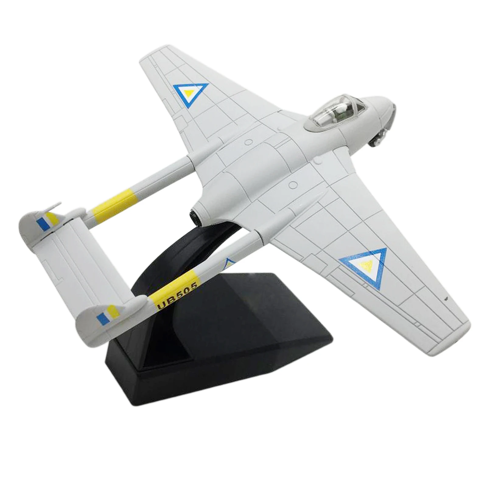 

Alloy 1/72 DH.115 T-55 Airplane Fighter Model w/ Stand Decor for Collection