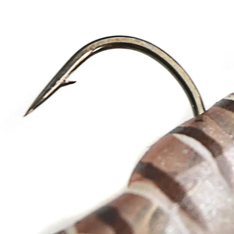 Мягкая рыболовная приманка в виде креветок из термопластичной резины 1 шт. 5 см/7