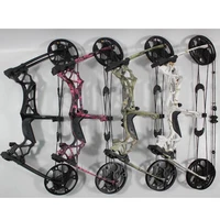 40 60lbs compound bow steel balls and arrows dual usage for outdoor archery hunting shooting