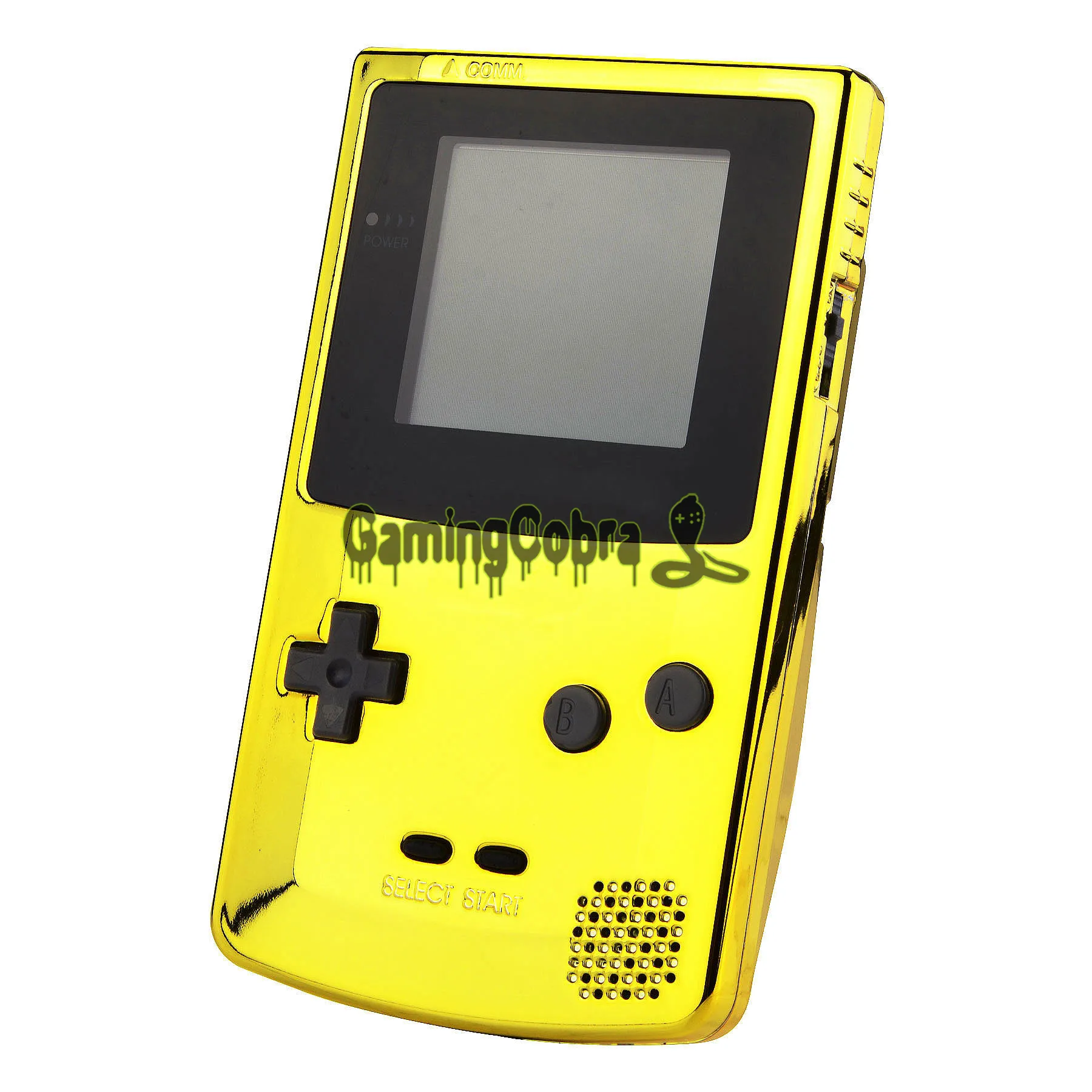 Хромированный Золотой GBC сменный корпус с полным корпусом кнопками Набор