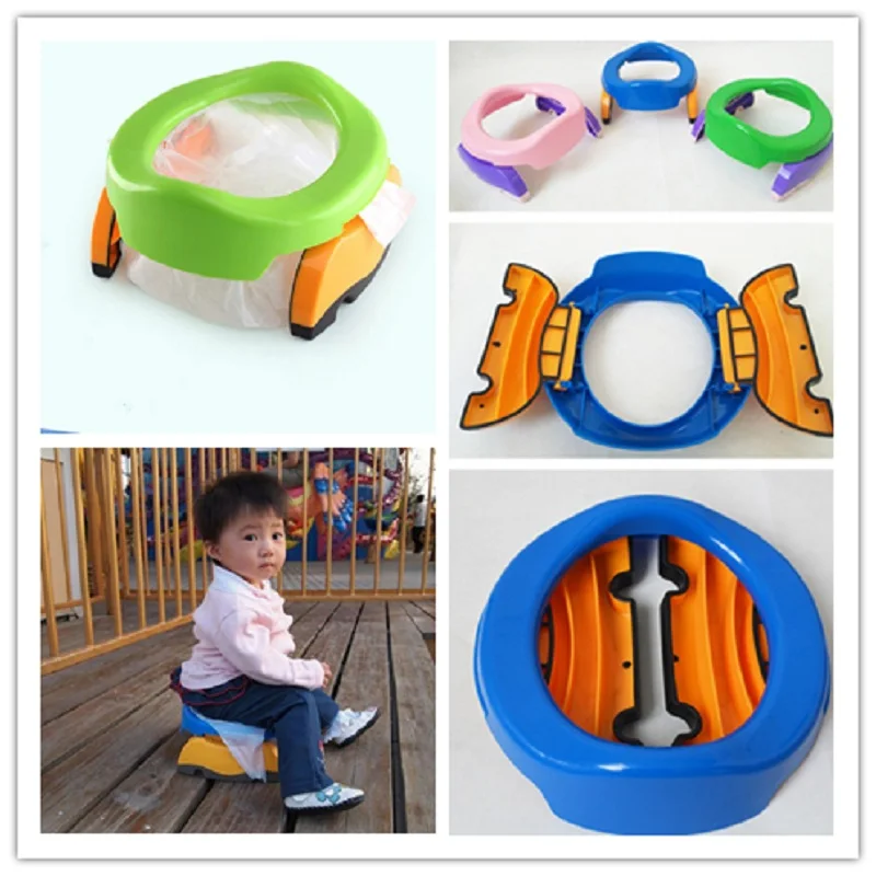 Портативные Детские уличные дорожные кастрюли для мальчиков и девочек складной