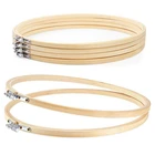 1020 шт. 12 дюймов пяльцы для вышивания Бамбук Деревянные Кольца Сделай Сам Вышивка крестом бытовая швейная инструменты