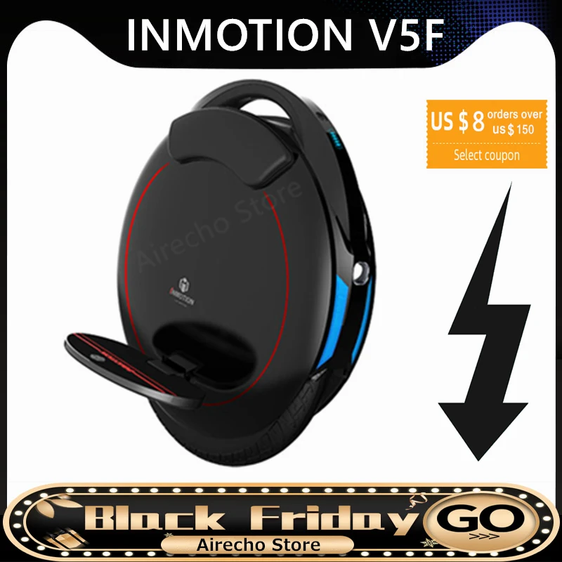Оригинальный самобалансирующийся Электрический скутер INMOTION V5F 25 км/ч 40 км IP55