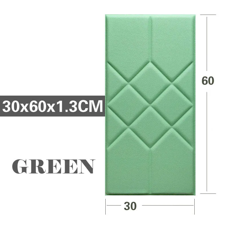 

60*30 3D Brick Wall Stickers DIY Self Decor Foam Waterproof Wall Covering Wallpaper For TV Background Kids Living Room