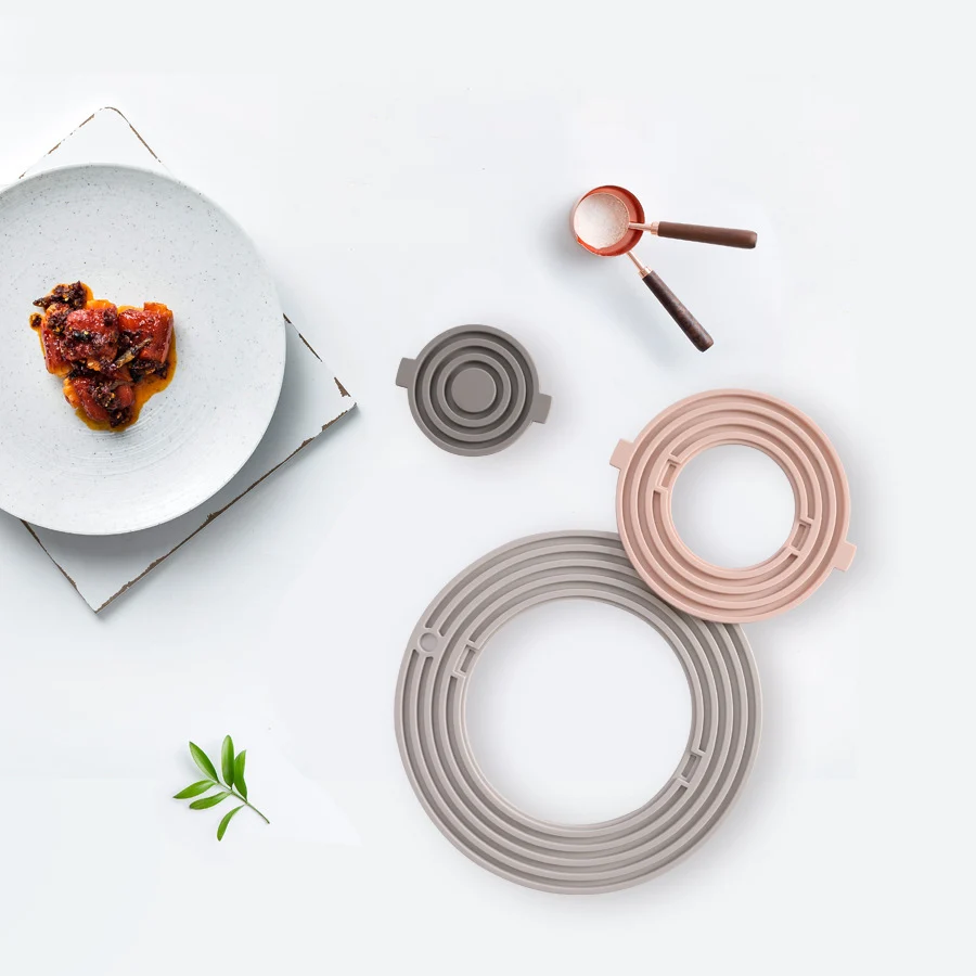 Универсальные Силиконовые Прихватки подставки открывалки для банок ложек