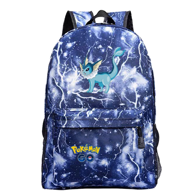 D5 Mochila Pokemon рюкзаки для школы подростков девочек Sac Dos Аниме Пикачу сумка plecak ноутбук унисекс мультфильм Backbag 41-44 - Color: D5