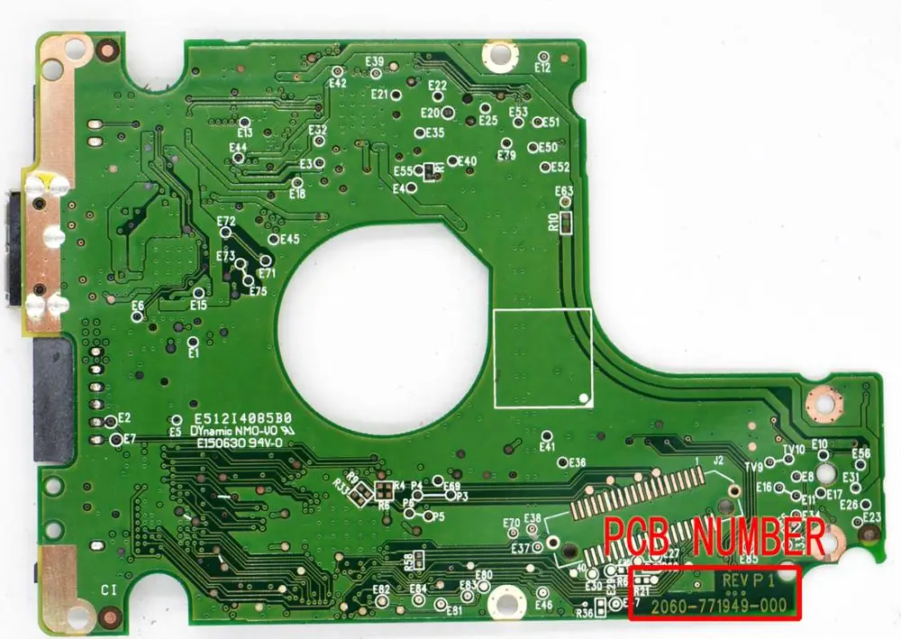 HDD PCB Логическая плата 2060 771949 000 REV P1 для WD 2 5 USB жесткий диск WD5000LMVW WD7500KMVW
