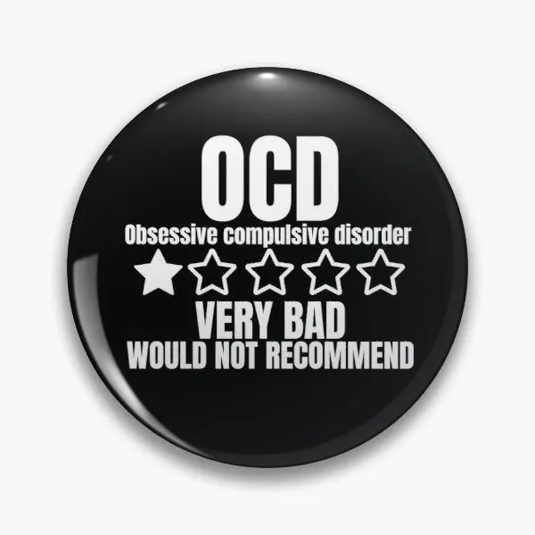 

Значок на пуговицах Ocd с ободрением компульсивом, мягкая Булавка С ободрением, металлический мультяшный значок для женщин, подарочное Ювели...