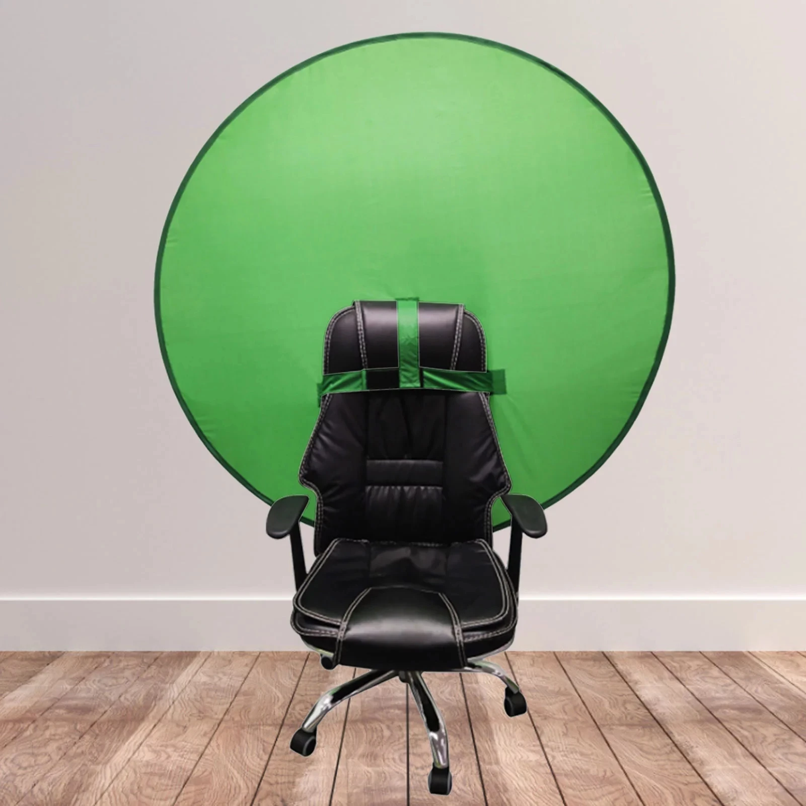 

75/10/142cm Background Board Green Screen Live E-sports Open Black Adjustable Chair Folding Reflective Background Cloth