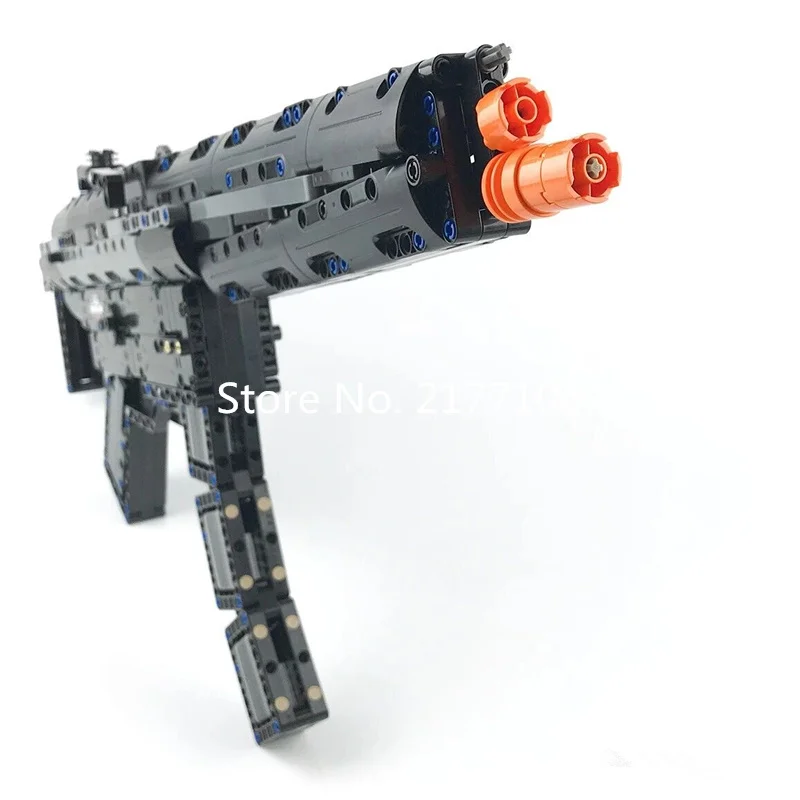 Новая военная серия набор строительных блоков для модели субстантора Heckler & Koch MP5