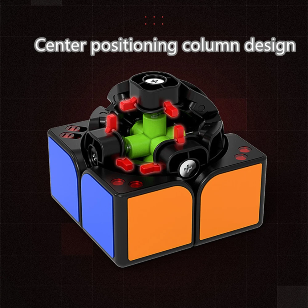 

Qiyi Xman Flare 2x2x2 Magnetic Magic Cube Stickerless Mofangge 2x2Toys Twisty Speed Qiyi MS Magnetic 2x2 Cubos Puzzle Cube