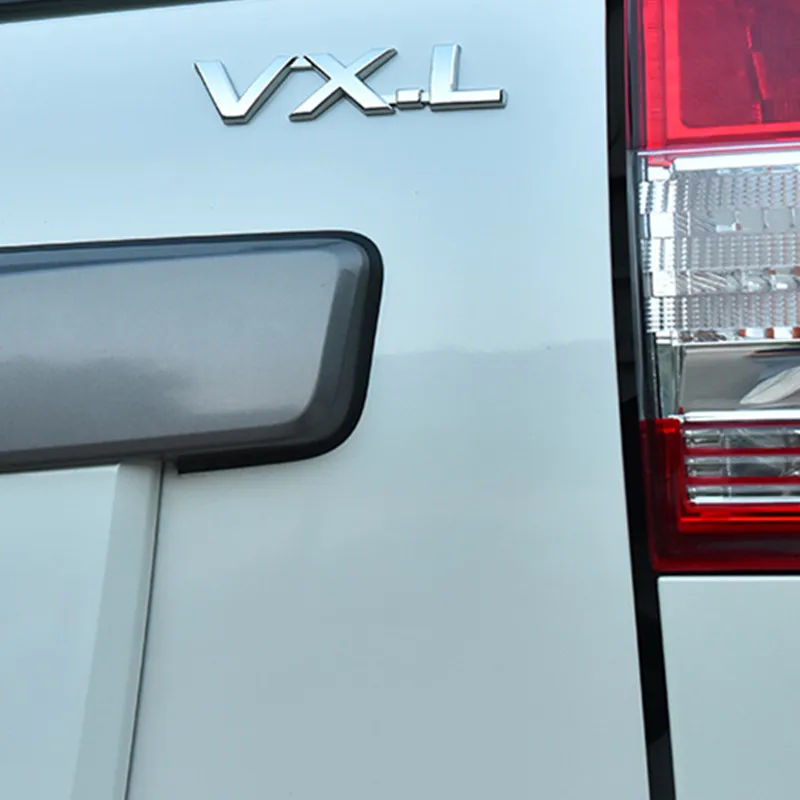 3D Металл V6 V8 5,7 VX VXR GXR VXRI GXRI VXS TXL эмблема знак, наклейка на автомобиль турбо наклейки на замену для Toyota Land Cruiser Prado