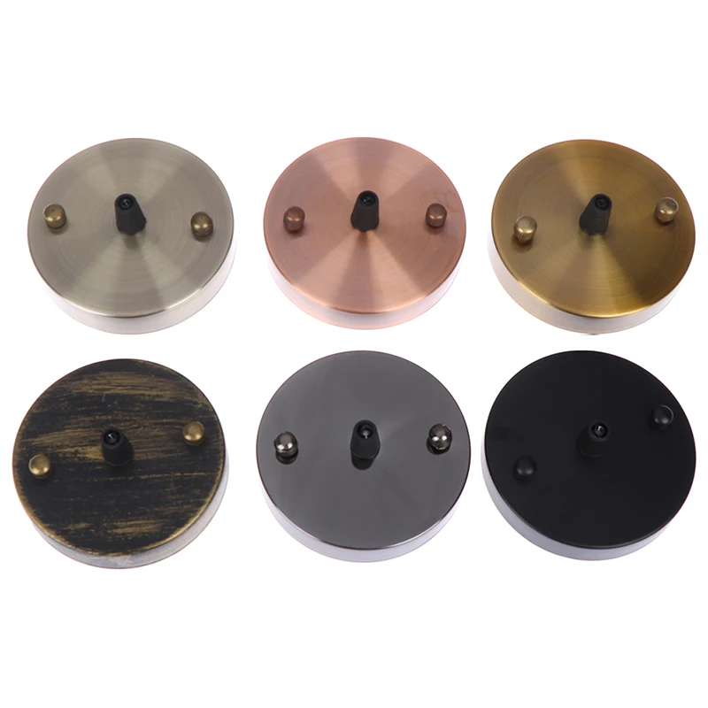

A Lamp DIY Base Antique Vintage Ceiling Plate Metal Ceiling Holder Lamp Fitting Chandelier Base Lighting Accessories
