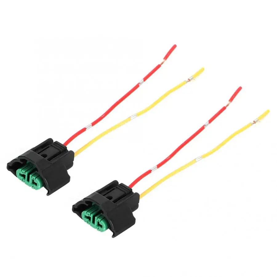 2 шт. Автомобиль Мотоцикл переходник с внутренней резьбой проводки цоколя лампы