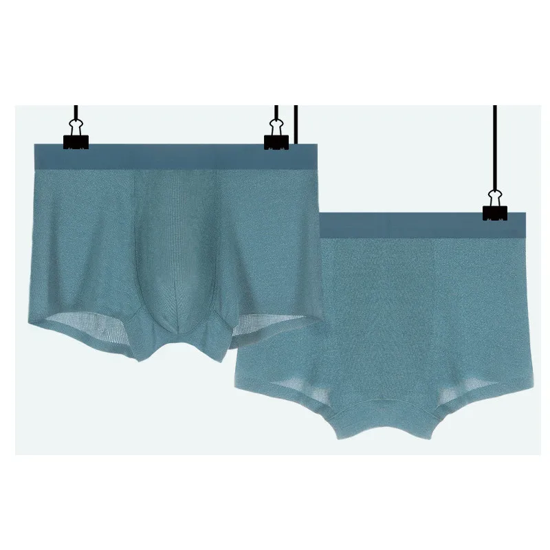 

Quality Life Health Dyeing Underpants Men's Powerful Antibacterial Underwear Comfortable and Unrestrained Flat Panties