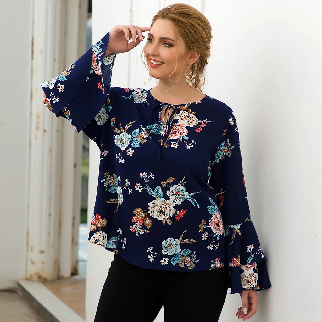 Набивные шифоновые блузки рубашки женские топы Модные повседневные блузы с