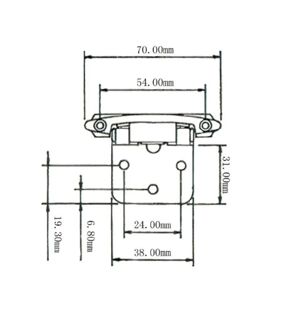 

6pcs/set Face-Frame Hinge Satin Nickel Cabinet Hardware Handle Pull Set Accessories