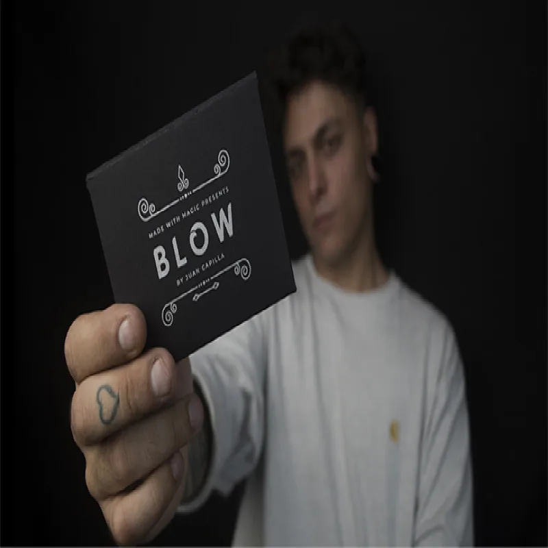 

Made with Magic Presents BLOW (Gimmick and Online Instructions) By Juan Capilla Card Magic Tricks For Professional Magicians