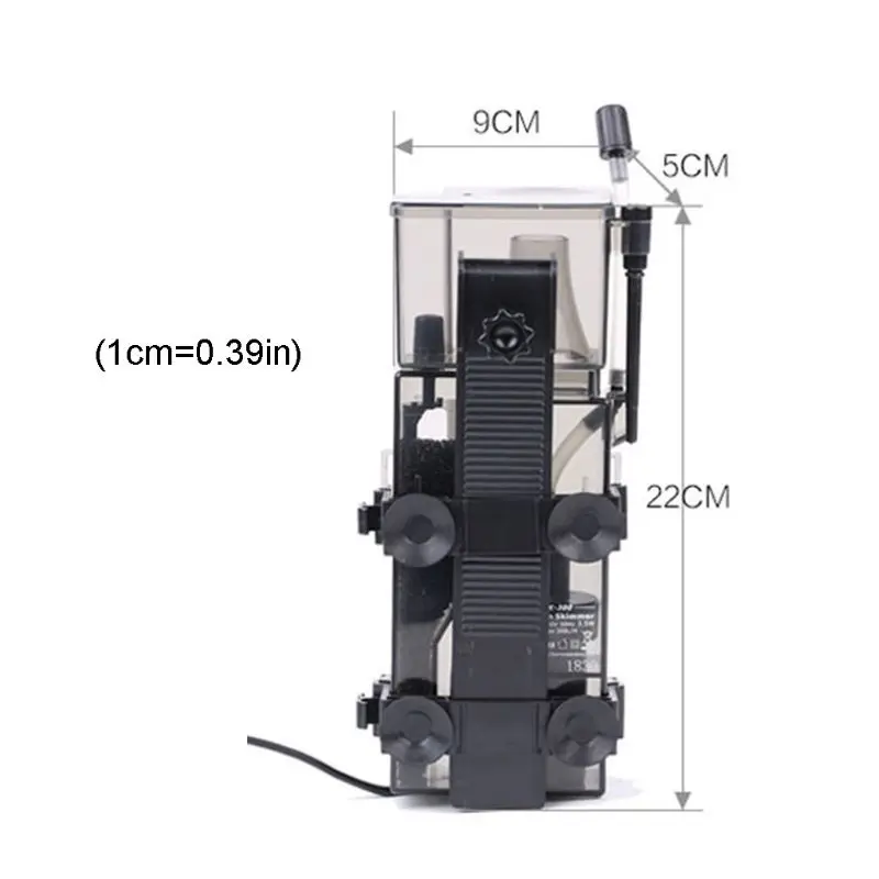 

Fish Tank Water Filter Marine Protein Skimmer Separator with Pump for Aquarium Dropshipping