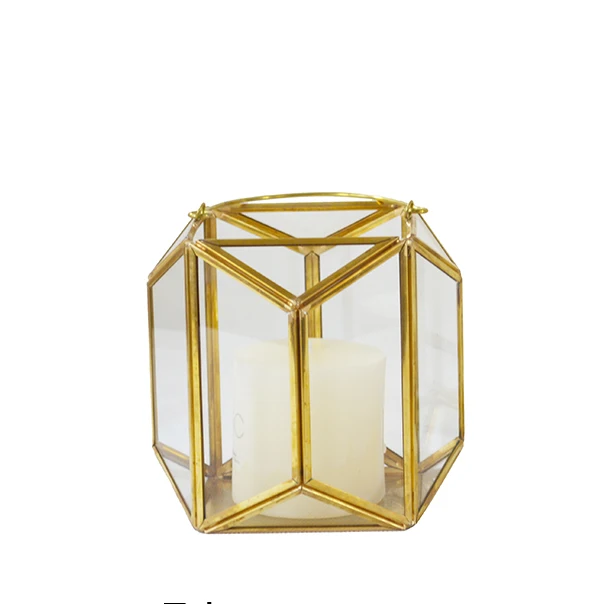 

Nordic Glass Candlestick Modern Simple Home Dinner Table Candle Holder Romantic Bougeoir Crystal Home Table Decoration MM50ZT