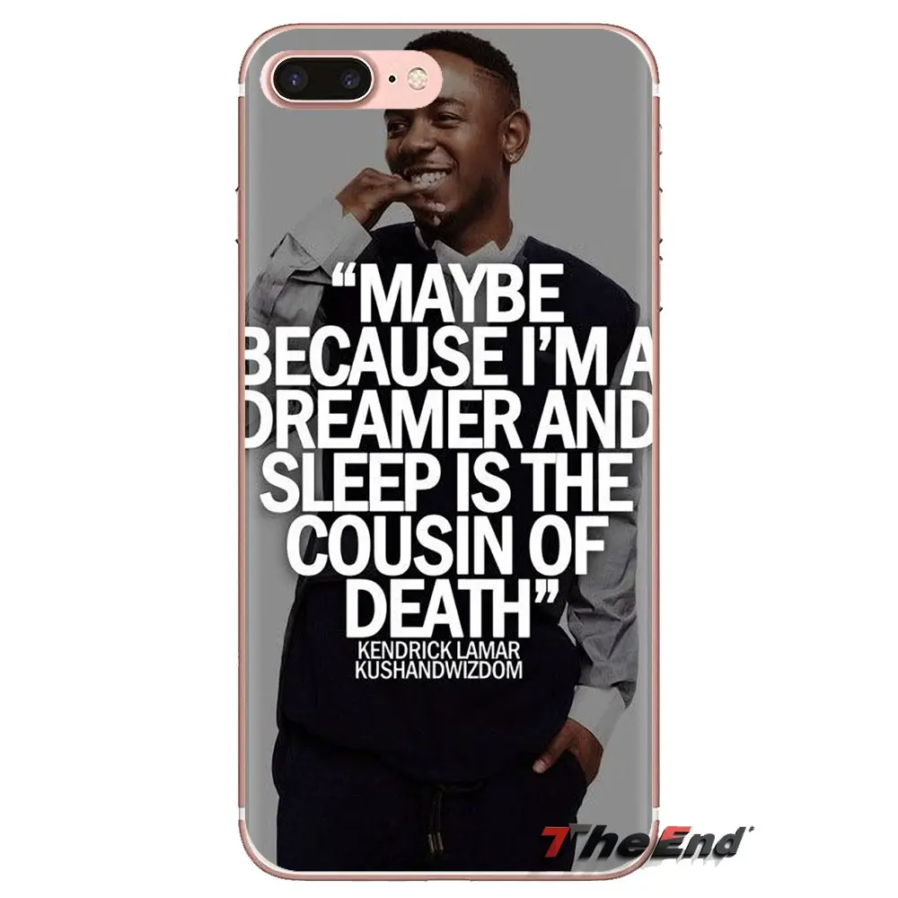 Мягкий прозрачный чехол для iPhone XS Max XR X 4 4s 5 5S 5C SE 6 6S 7 8 Plus samsung Galaxy J1 J3 J5 J7 A3 A5 Кендрик