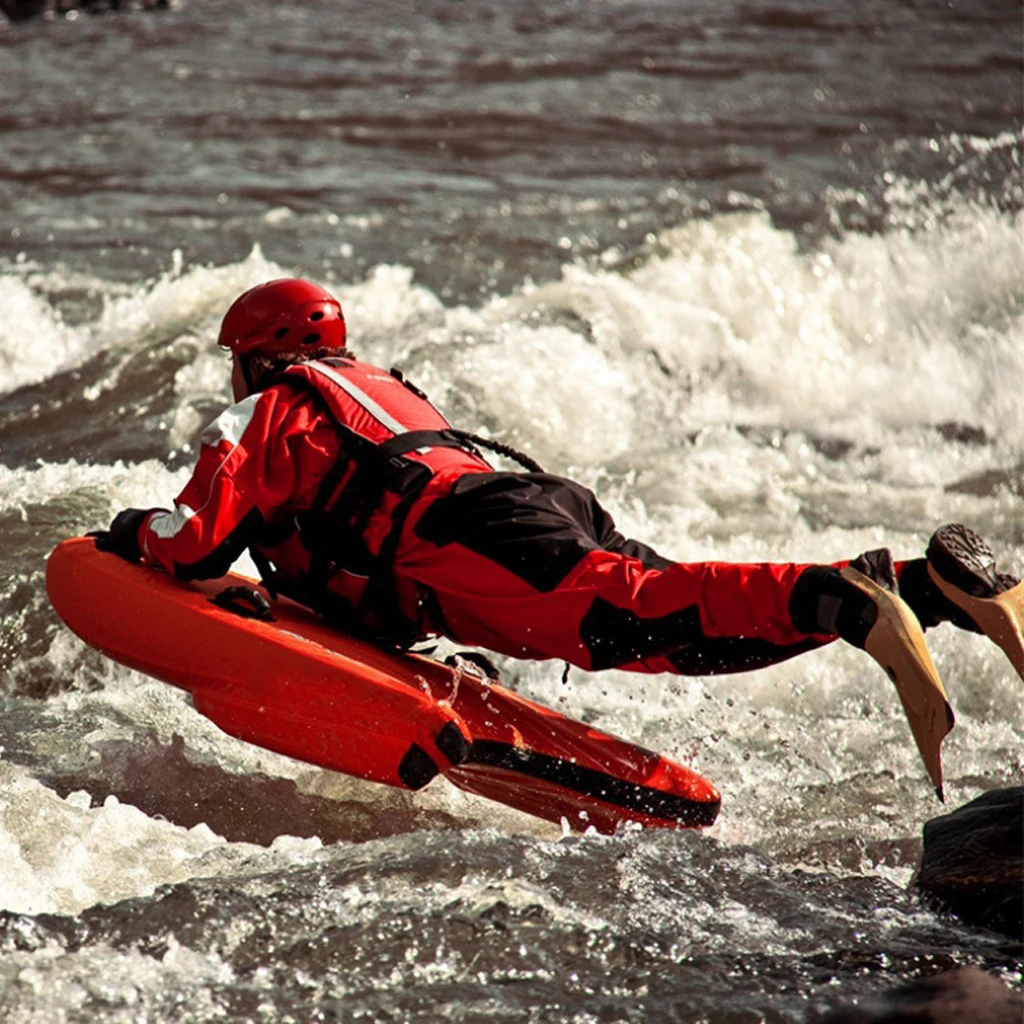 Шлем для водных видов спорта для каякинга Kitesurf Wkaeboard Windsurf and Dinghy-Красный-легкий-унисекс