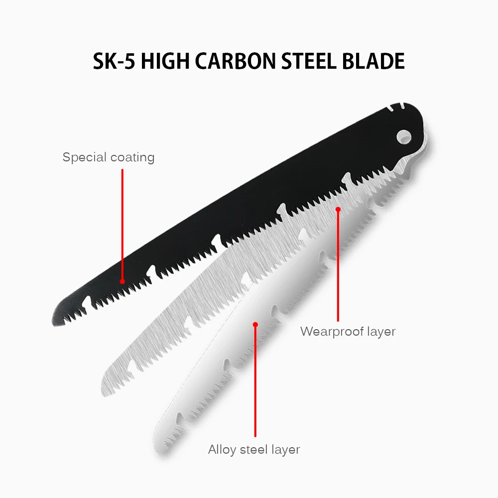 Складная ручная пила KKmoon обрезной станок с 10 дюймовым лезвием и 3 коническими