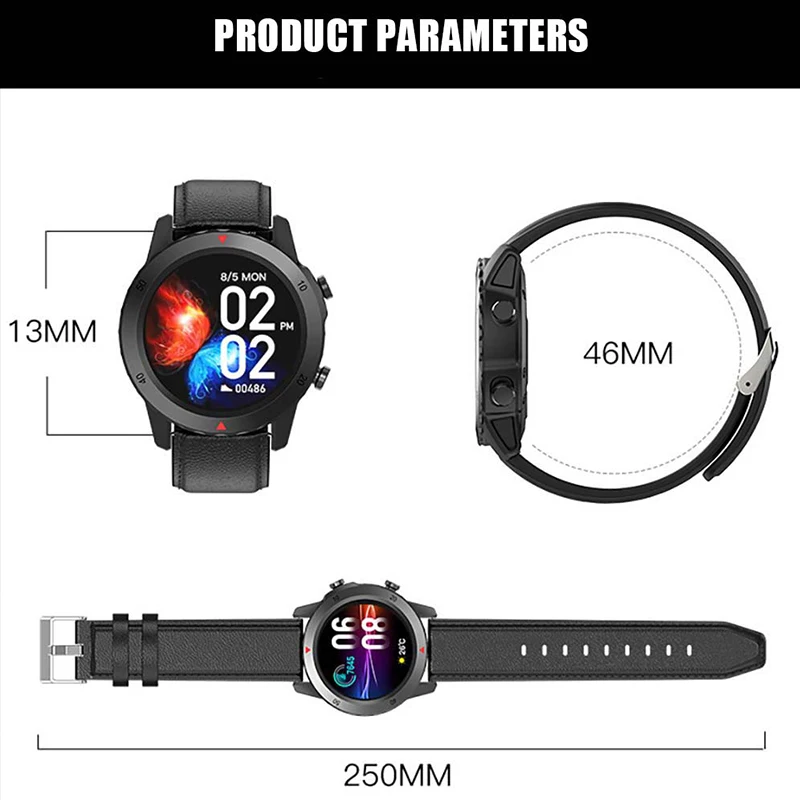 

2020 smart watch men waterproof sport watches 24hours Heart Rate Tracker Multi-dial weather boys Smartwatch for apple huawei