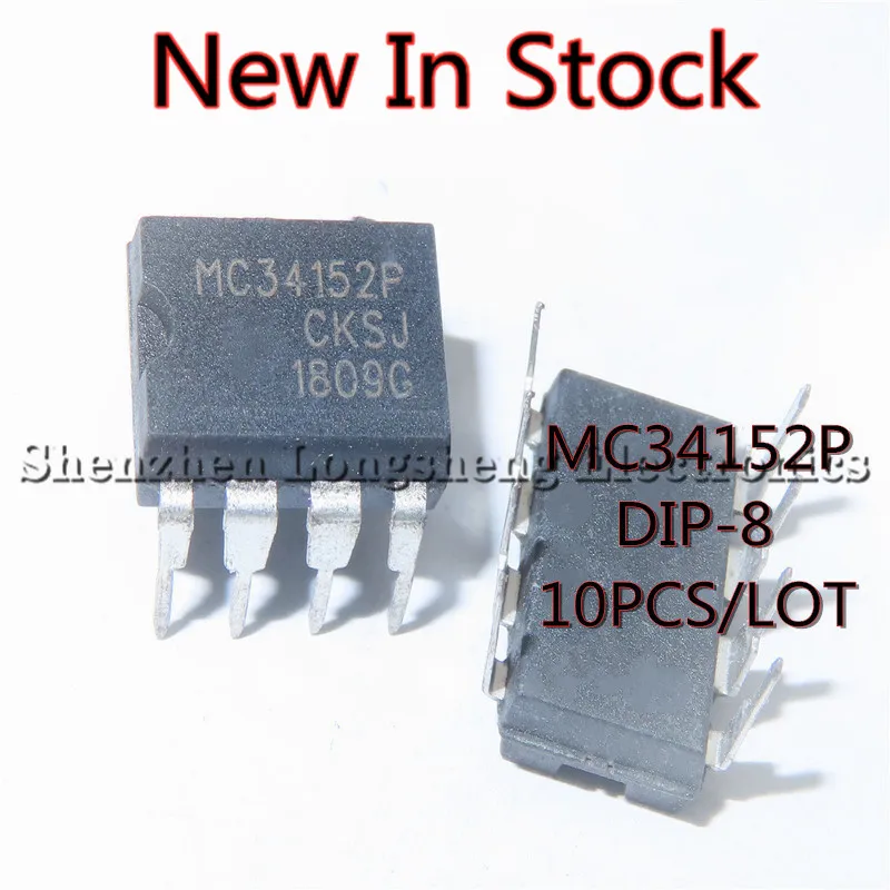 Мостовой драйвер 10 шт./лот MC34152 MC34152P DIP-8, новая модель оригинала