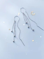 simple round bead anti lost ear line fashion trend